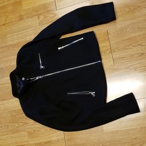 GAP recycled wool XS black jacket